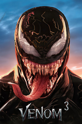 Venom 3 The Last Dance (2024) Movie Poster Fan Gift-image
