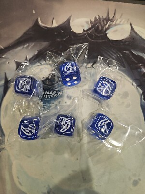 YUGIOH! BLUE HERO Elemental - Legendary Season 3 LDS3 6 Dice Seale LOT Yu-gi-oh!-image