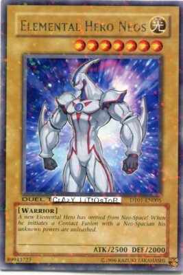YU-GI-OH ELEMENTAL HERO NEOS DUEL TERMINAL PARALLEL RARE MINT DT01-EN005-image