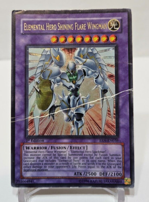 Elemental Hero Shining Flare Wingman EEN-EN036 Ultra Rare 1st Edition YGO 4224-image