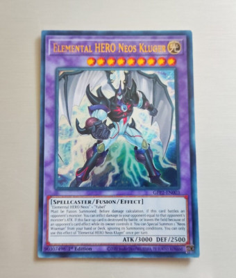 Yu-Gi-Oh! Elemental Hero Neos Kluger GFP2-EN003 1st - Ed - Ultra Rare -Near Mint-image
