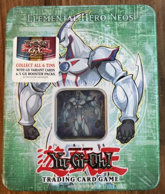 Yugioh SEALED Elemental Hero Neos Collector Tin!!-image