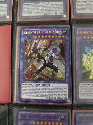 Yugioh - Elemental Hero nebula Neos - CT15-EN001 Secret Rare - Limited Edition-image