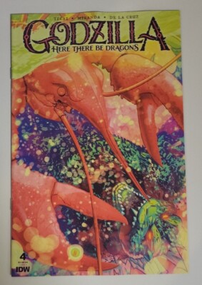 Godzilla: Here There Be Dragons #4 10/2023 NM-/VF+ Cover A IDW PUBLISHING -image