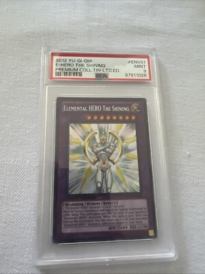 Elemental Hero The Shining Limited Edition PSA 9-image