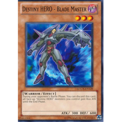 x3 Destiny HERO - Blade Master - LCGX-EN129 - Common - Unlimited Edition-image