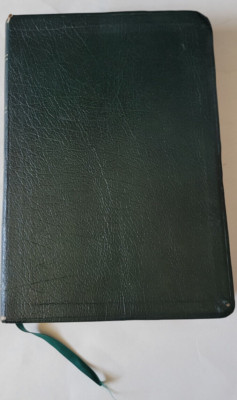 Life Application Study Bible Green Genuine Leather Zondervan Maps Index DAMAGED-image
