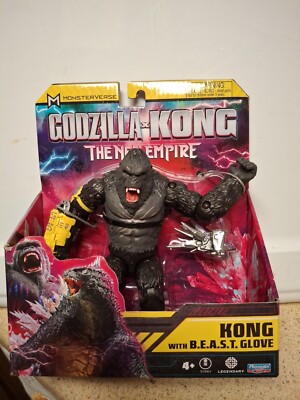 Godzilla X Kong The New Empire. KONG with BEAST Glove 6” Figure-image
