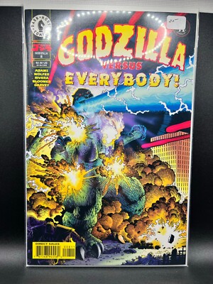 Godzilla #8 (Dark Horse Comics January 1996) - EX-NM-image