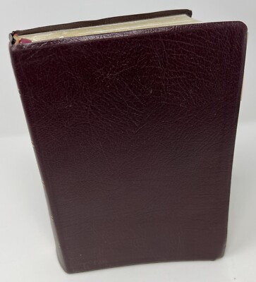 VTG The NIV Study Bible: Red Letter Edition, Zondervan - 1985 Bonded Leather SC-image