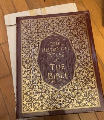 Easton Press: The Historical Atlas Of The Bible By Dr. Ian Barnes Chartwell Book-image