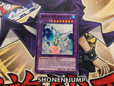 Elemental HERO Absolute Zero GENF-ENSE1 Super Rare MP Yugioh Card-image