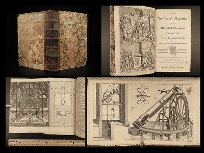 1747 Jacobite Rising Austrian Succession MAPS Pliny Vesuvius Electricity Lovat-image