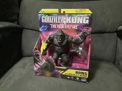 KONG w/ BEAST Glove 6” Figure Godzilla X Kong The New Empire 2024 Playmates-image