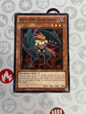 Destiny HERO - Captain Tenacious - LCGX-EN123 - Common (NM) - Yugioh-image