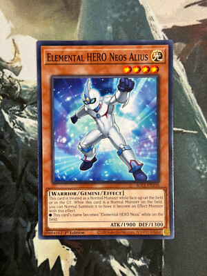 Yugioh Elemental HERO Neos Alius Common BLC1-image
