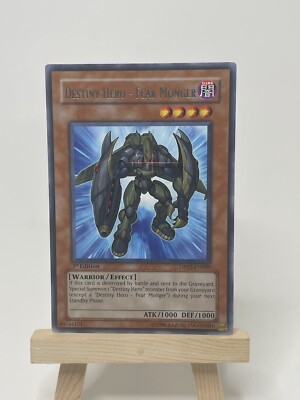 Yugioh! Destiny HERO - Fear Monger - SGX1-ENB06 - Common - 1st Edition Near Mint-image