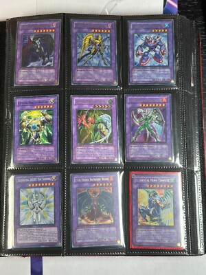 270+ Card Oldschool Collection Lot  Elemental Heros! Ghost Rares Ultimate YUGIOH-image
