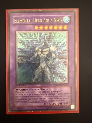 Elemental Hero Aqua Neos POTD-EN031 Power of the Duelist Ultimate 1st Edition-image