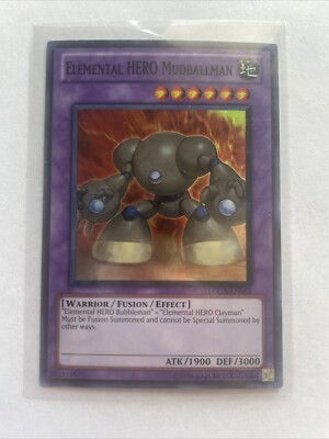 Elemental HERO Mudballman LCGX-EN053 Yu-Gi-Oh Legendary Collection 2-Unlimited-image