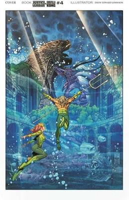 Justice League vs Godzilla vs Kong #4 (Of 7) Cover A Drew Johnson-image