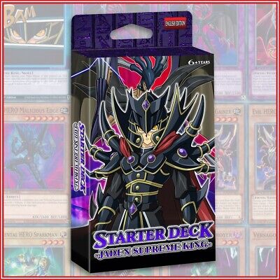 JADEN SUPREME KING DECK 50 | Dark Calling Fusion Hero Avian Inferno Wing YuGiOh-image