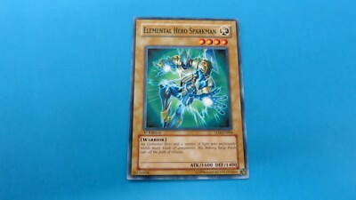 ELEMENTAL HERO SPARKMAN 1ST EDITION  TLM-EN004  COMMON YUGIOH  NM UNPLAYED-image