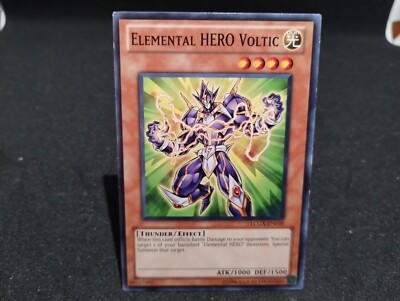Yu-Gi-Oh! Elemental HERO Voltic - LCGX-EN039 - Common - Unlimited Edition LP-image