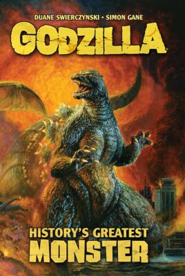 Godzilla: History’s Greatest Monster Trade Paperback Edition Bob Eggleton Cover-image