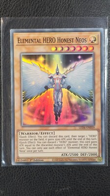 Elemental Hero Honest Neos LED6-EN019 M Yu-Gi-Oh Legendary Duelist Series -image