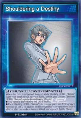 Shouldering a Destiny - SGX4-ENS12 - Common - 1st Edition - Near Mint-image