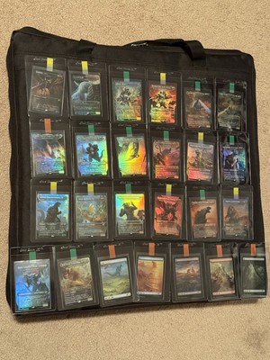 MTG Ikoria Godzilla Complete Set w/ Lands 25 Cards Full Art Foil NM PSA-Ready-image