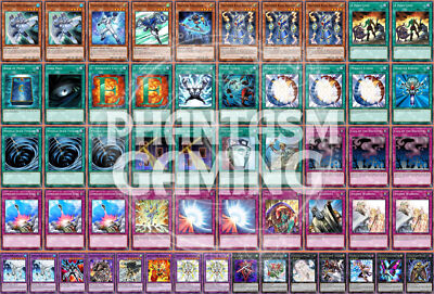 Bubble Beat Deck Absolute Zero Steelswarm Gaia Tornado Shining Yugioh-image