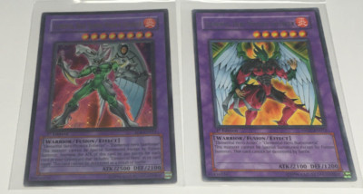 YuGiOh Elemental Hero Shining Phoenix UR + Elemental Hero Phoenix Enforcer R-image