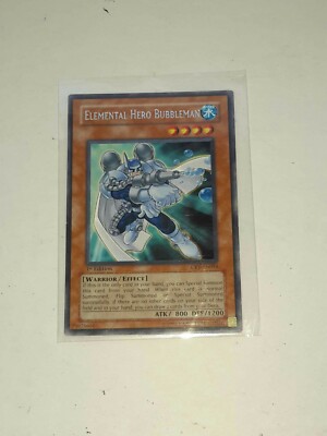 Elemental Hero Bubbleman 1st Edition CRV-EN014 Yu-Gi-Oh Card-image