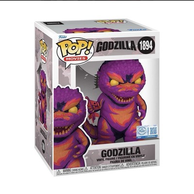 Godzilla Retro Futurism Art  Premium Funko Pop! Vinyl #1894 - EE Excl-image