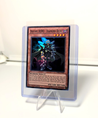 Destiny Hero - Diamond Dude 1st Edition Rare DESO-EN009 Yugioh-image