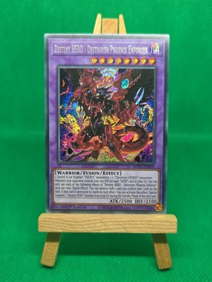MP22-EN209 Destiny Hero -Destroyer Phoenix Enforcer Secret 1st NM YuGiOh Card-image
