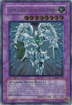 Yugioh Complete 55 Cards Elemental Hero Deck JaDen + Ultra Pro Sleeves + Bonus-image