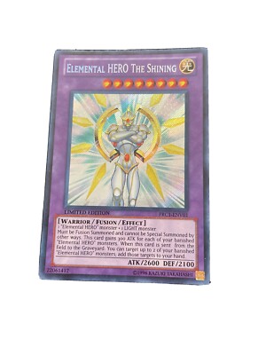 yugioh card Elemental Hero The Shining-image