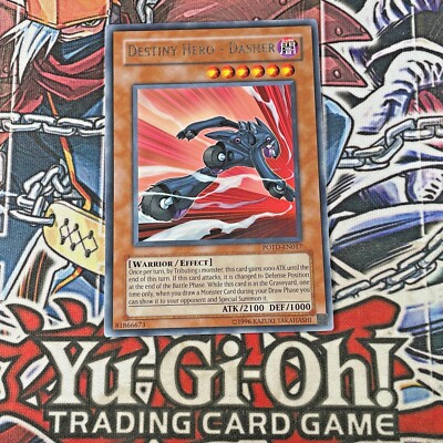 *** Destiny Hero - Dasher *** POTD-EN017 | Rare Unlimited Ed | YuGiOh! NM-image