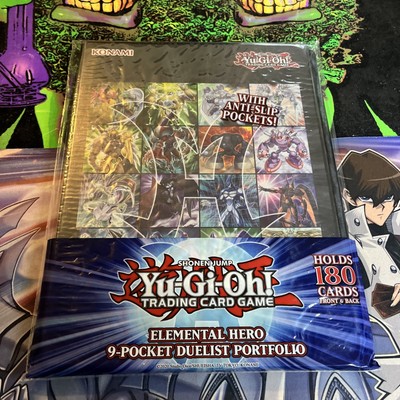 YuGiOh Elemental Hero 9-Pocket Duelist Portfolio-image