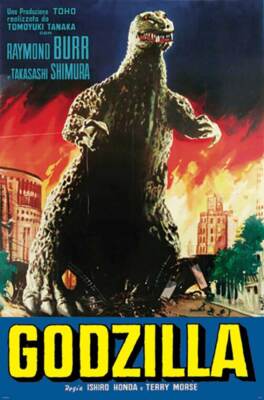 Godzilla Fire Poster - 24in x 36in-image