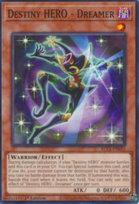 1X NM Destiny HERO - Dreamer - BLC1-EN053 - Common 1st Edition-image