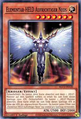 Yu Gi Oh!   Elemental HERO Honest Neos BLC1-EN120 Common-image