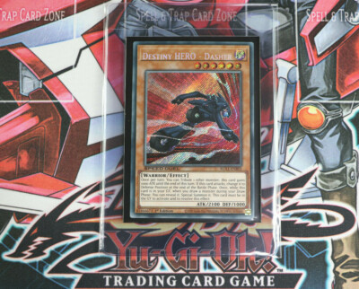 YuGiOh Destiny HERO - Dasher SGX1-ENB05 1st Edition Secret Rare-image