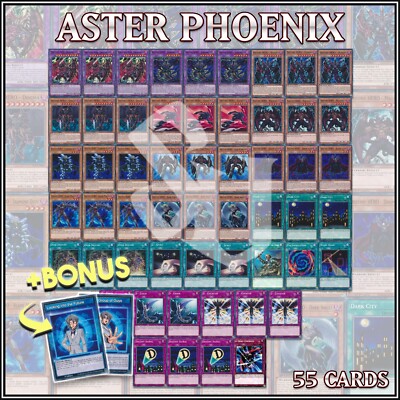 ASTER PHOENIX STARTER DECK 55+ | Destiny HERO Plasma Dasher Dragoon Dogma YuGiOh-image
