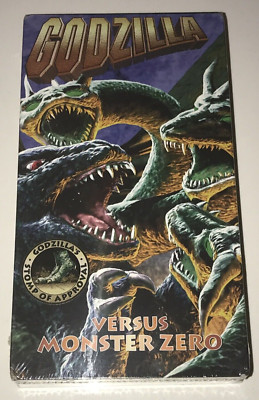 Godzilla Versus Monster Zero (VHS 1998) ART NEW SEALED MOVIE VIDEO 'SP' MODE-image