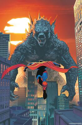 Justice League vs. Godzilla vs. Kong - Superman & Godzilla - Poster-image