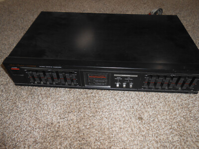 Fisher EQ-871 Stereo Graphic 7-Band Equalizer Studio Standard Vintage - Tested-image
